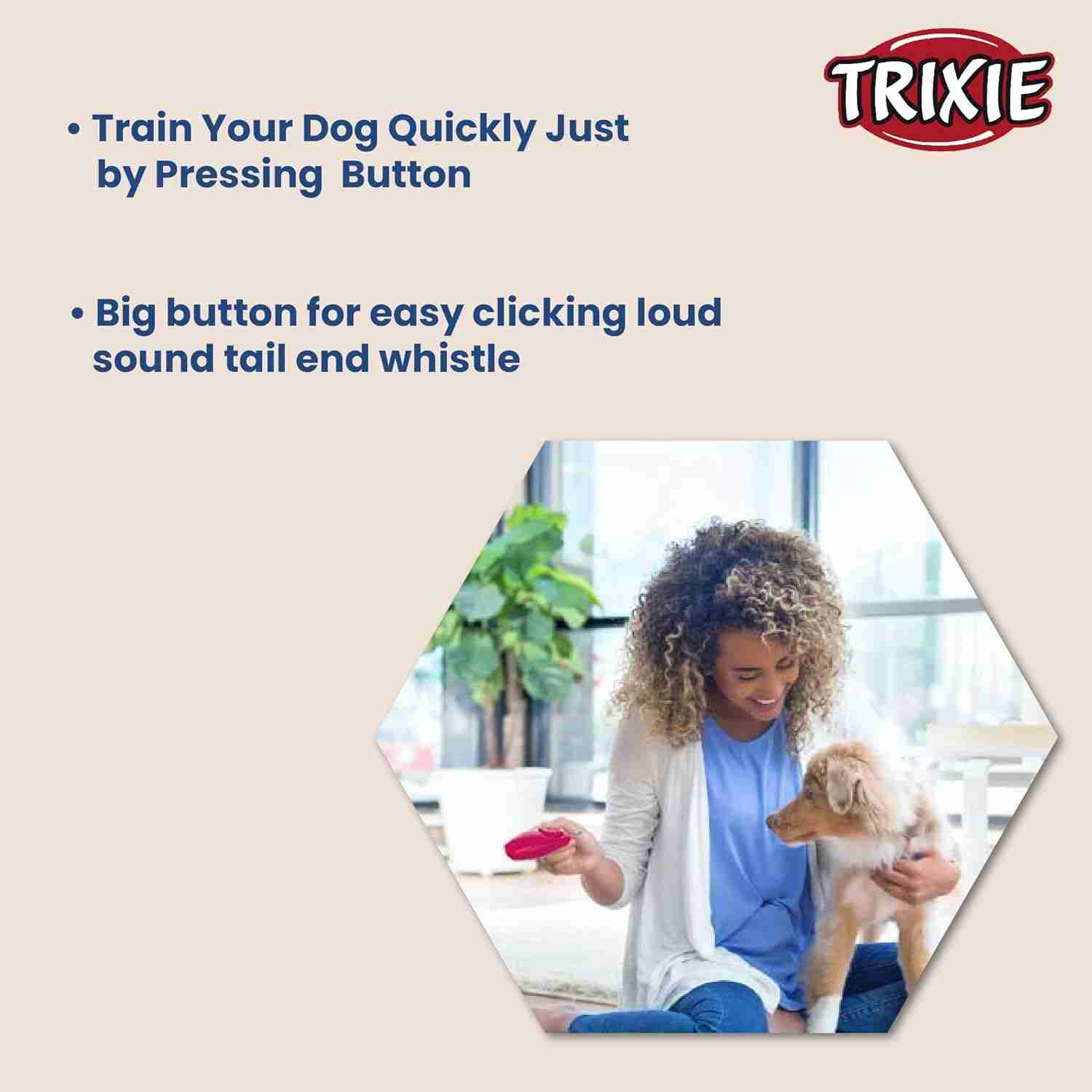 Trixie Clicker-Whistle for Dog, 8cm