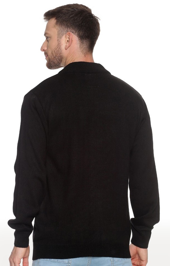 VENITIAN | Black Striped Sweater 2