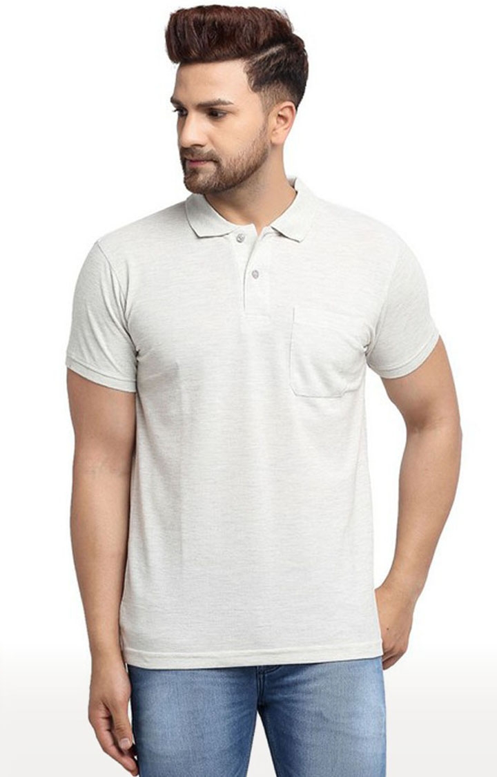 VENITIAN | White Solid T-Shirt 0