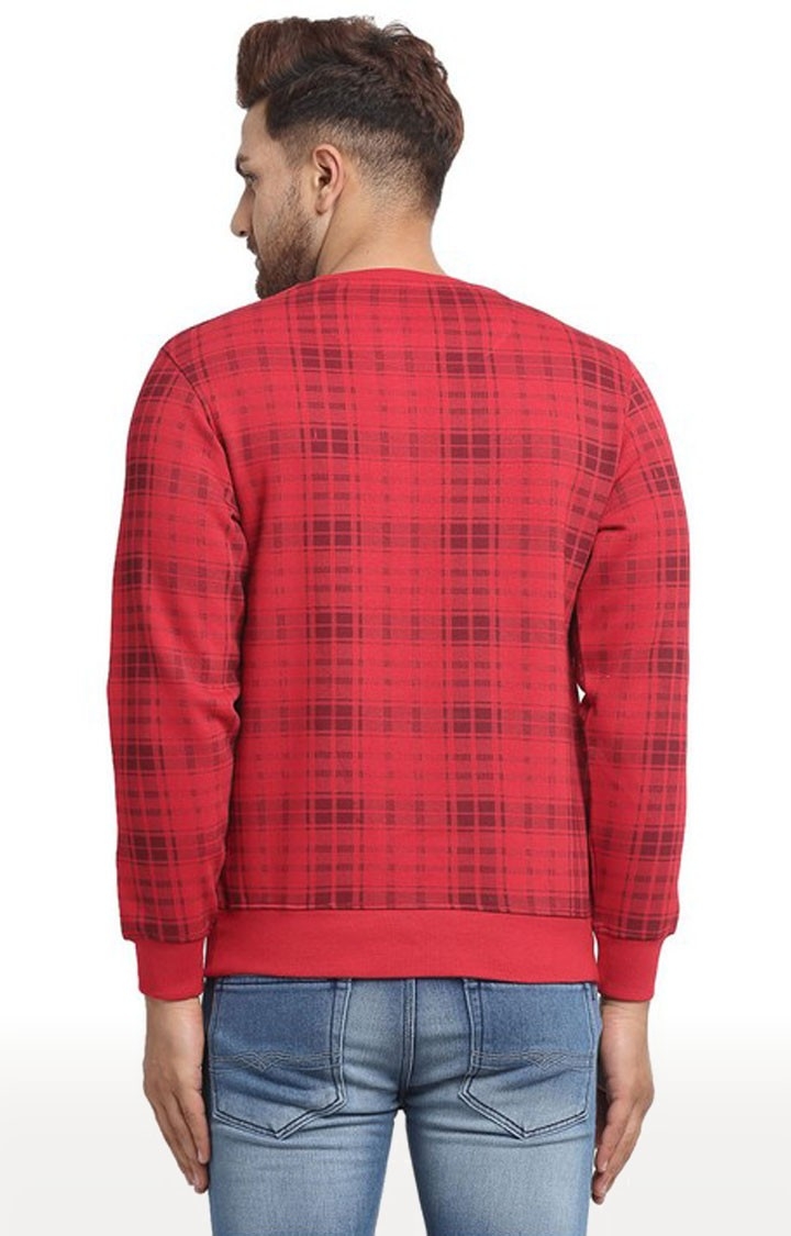 VENITIAN | Red Printed Sweatshirt 2