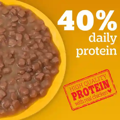 Pedigree Puppy Chicken & Liver Chunks In Gravy Wet Dog Food 490g