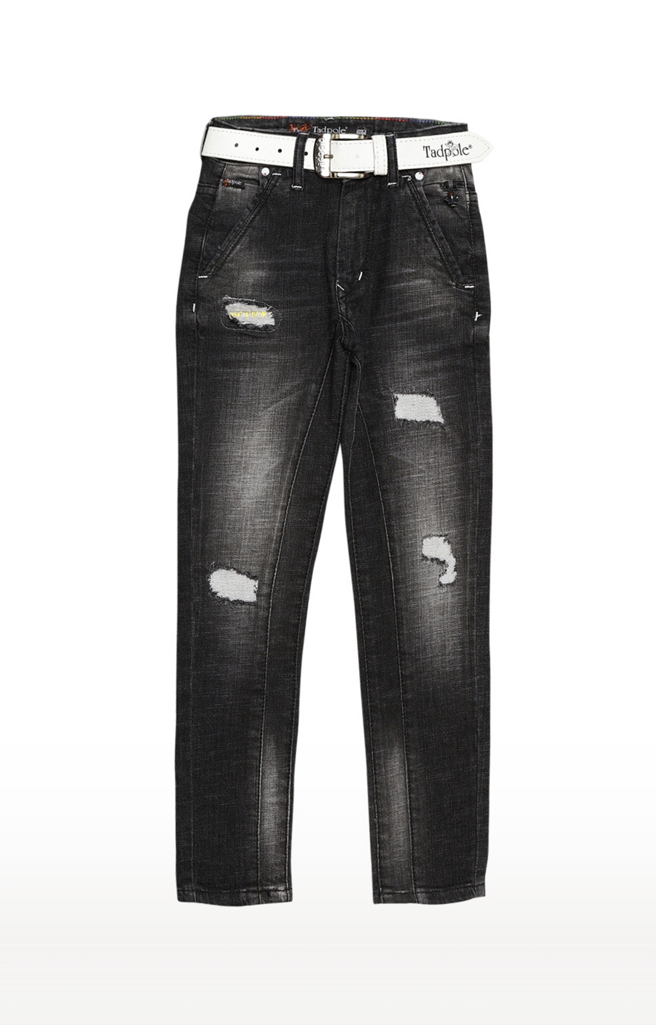 Tadpole | Black Solid Jeans 0