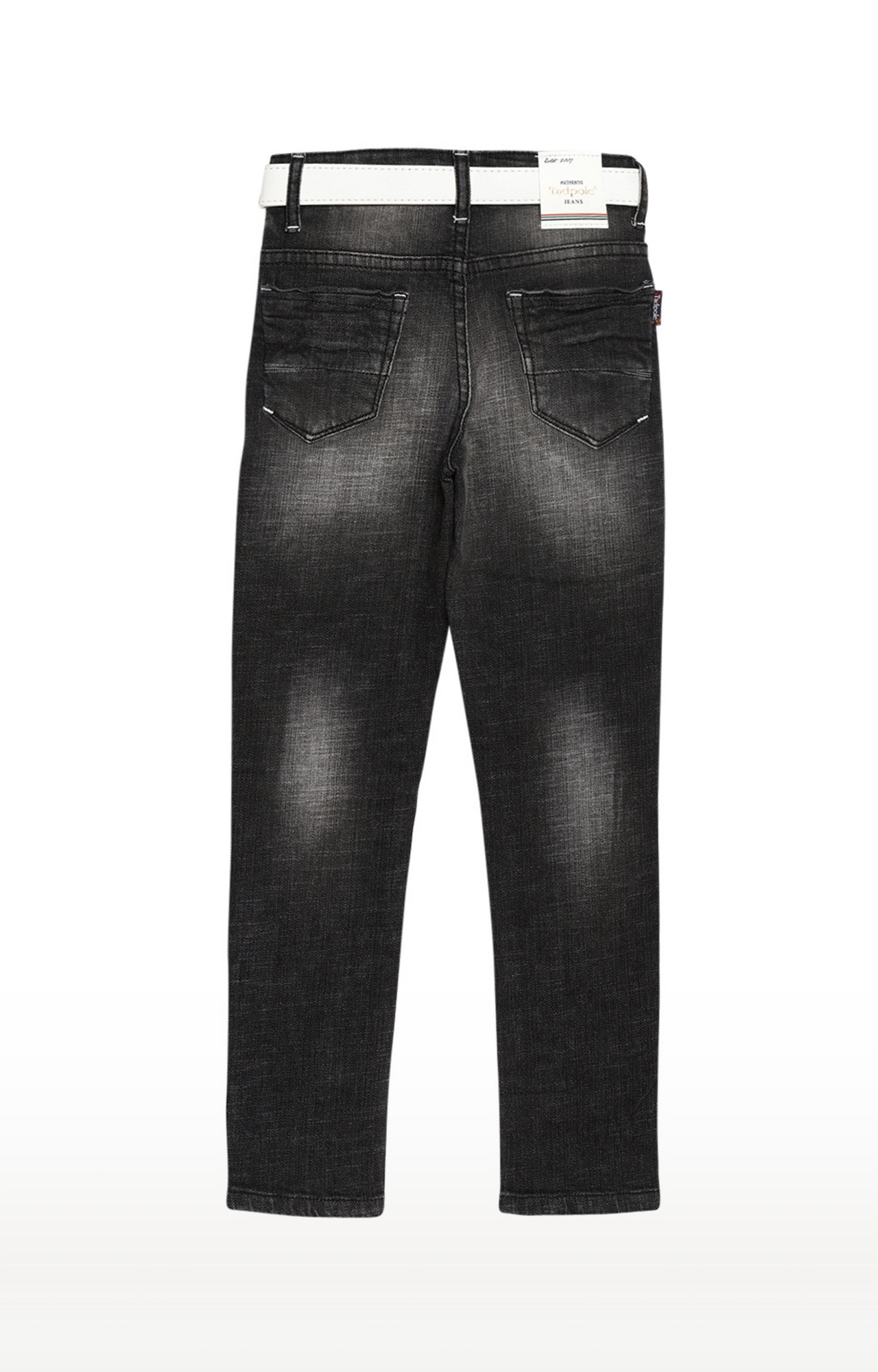 Tadpole | Black Solid Jeans 1