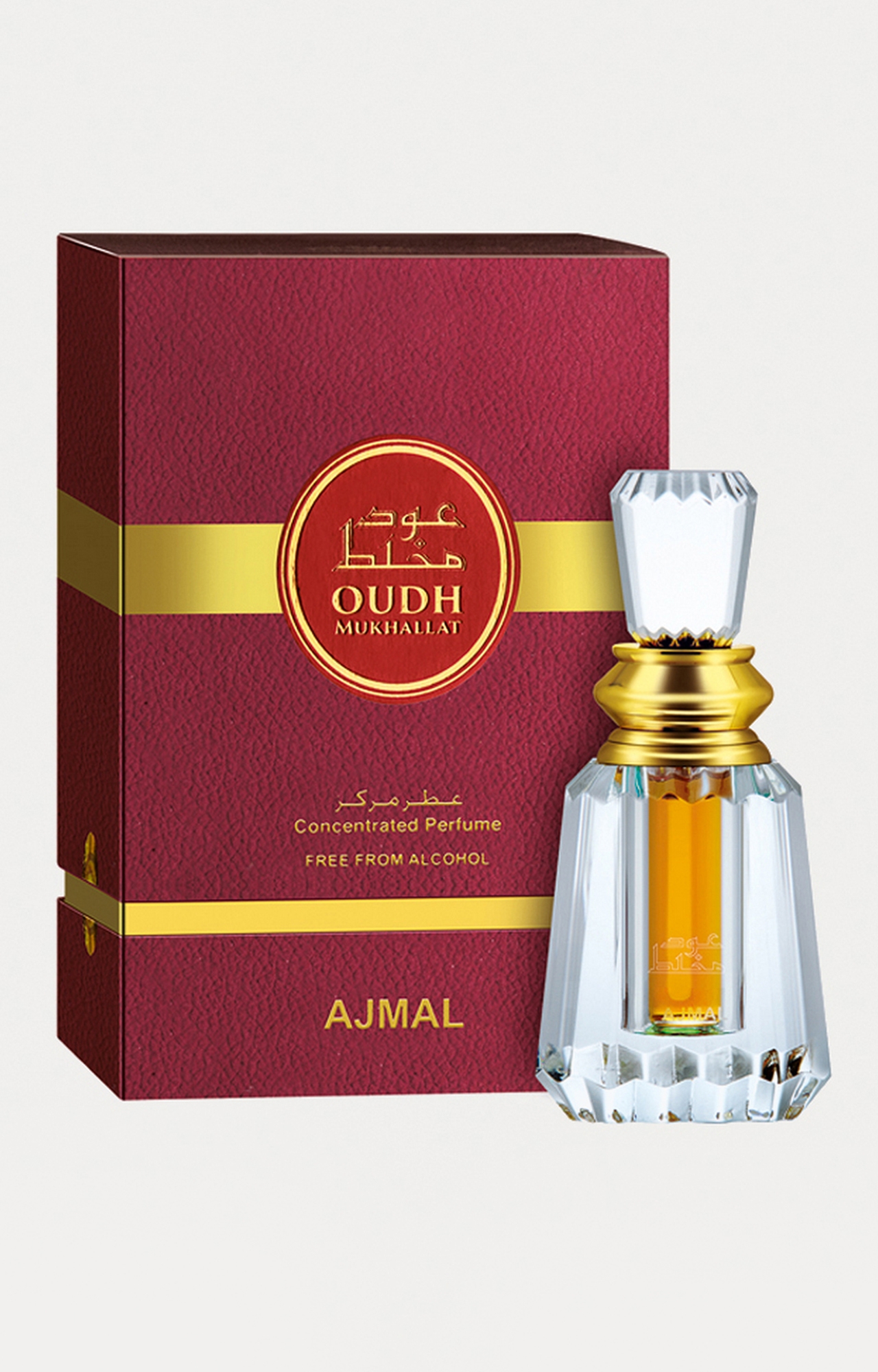 Ajmal | Ajmal Oudh Mukhallat Concentrated Perfume Free From Alcohol 6ml for Unisex 0