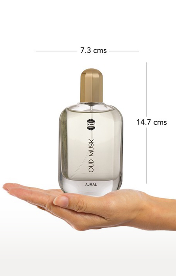 Ajmal | Ajmal Oud Musk Eau De Parfume 100ML Long Lasting Scent Spray Gift For Men 4