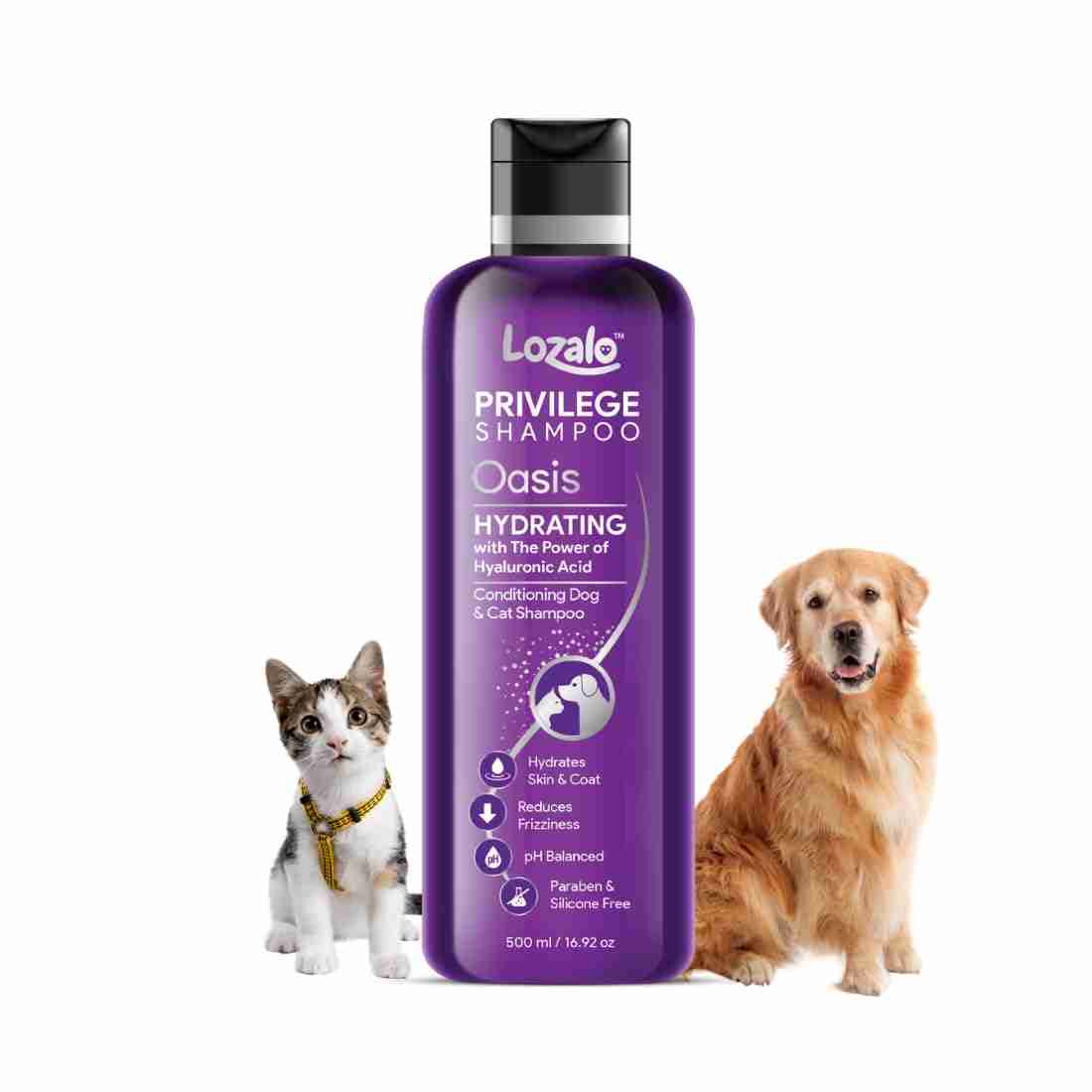 Lozalo Priviledge Conditioning Dog & Cat Shampoo, 250 ml (Oasis)