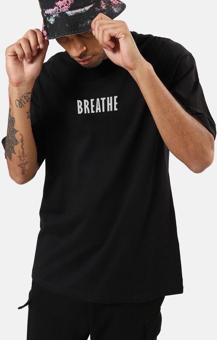 Breath Men's Oversized T-Shirt