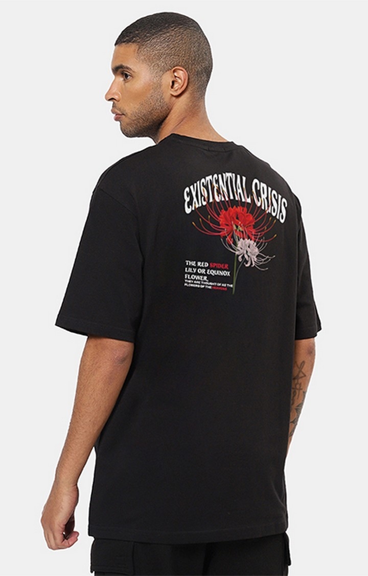 Mad Over Print | Existential crisis Men's Oversized T-Shirt
