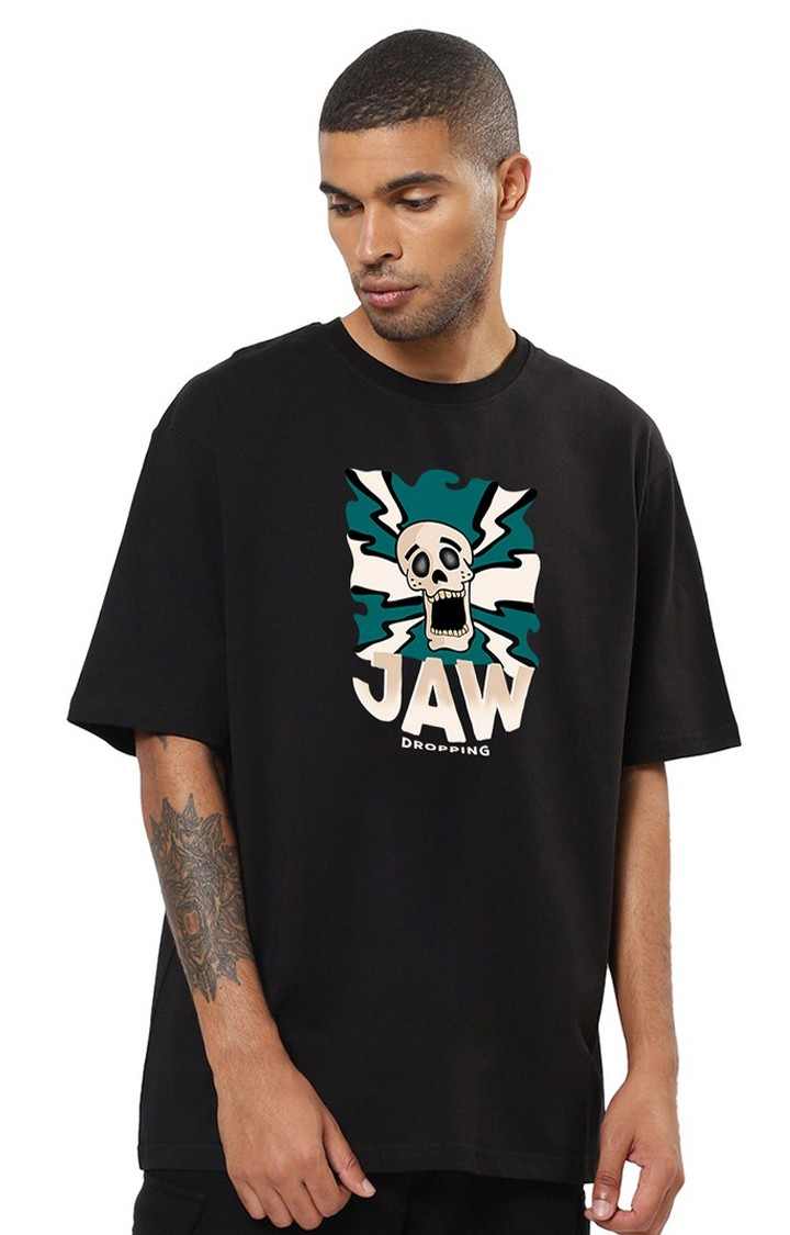 Mad Over Print | Jaw Dropping Men's Oversized T-Shirt