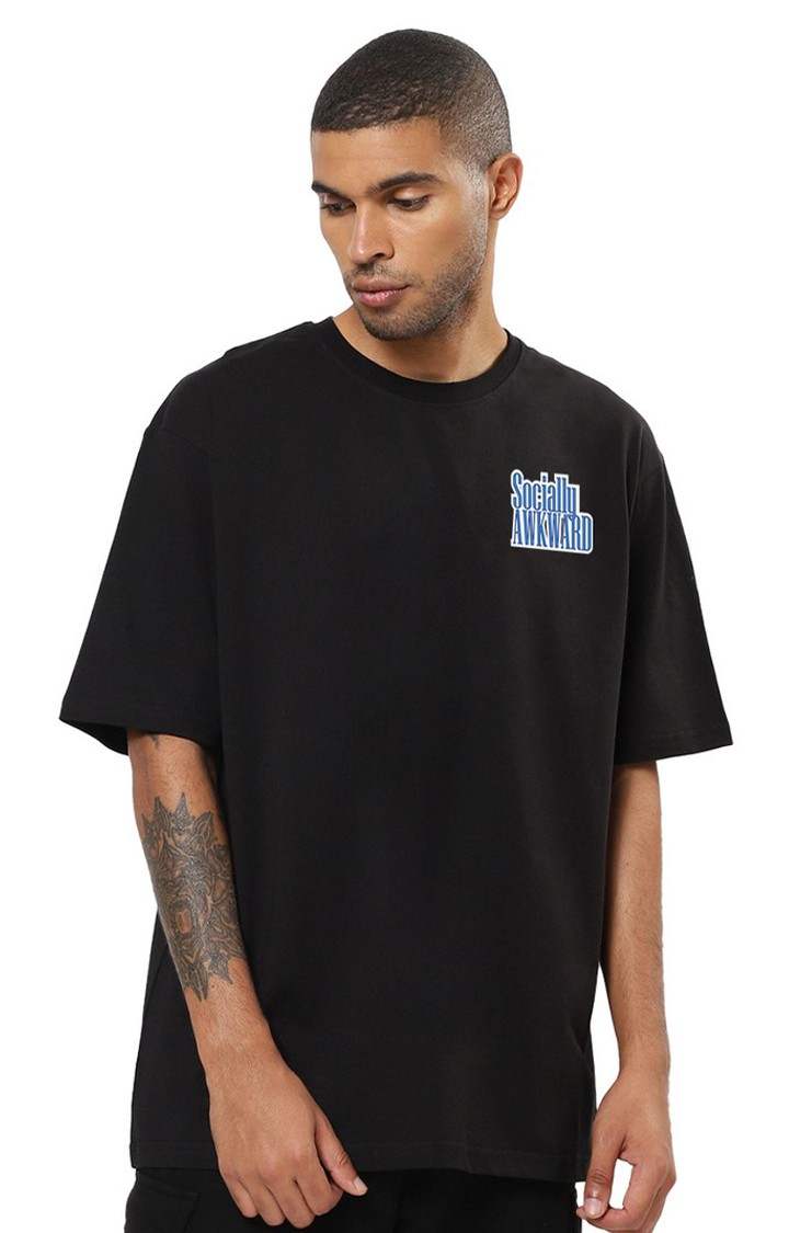 Socially Awkward Men's Oversized T-Shirt