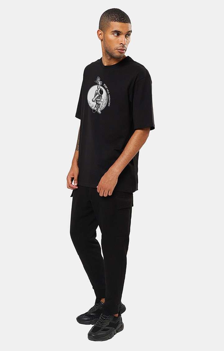 Stay Wild Moon Child Men's Oversized T-Shirt
