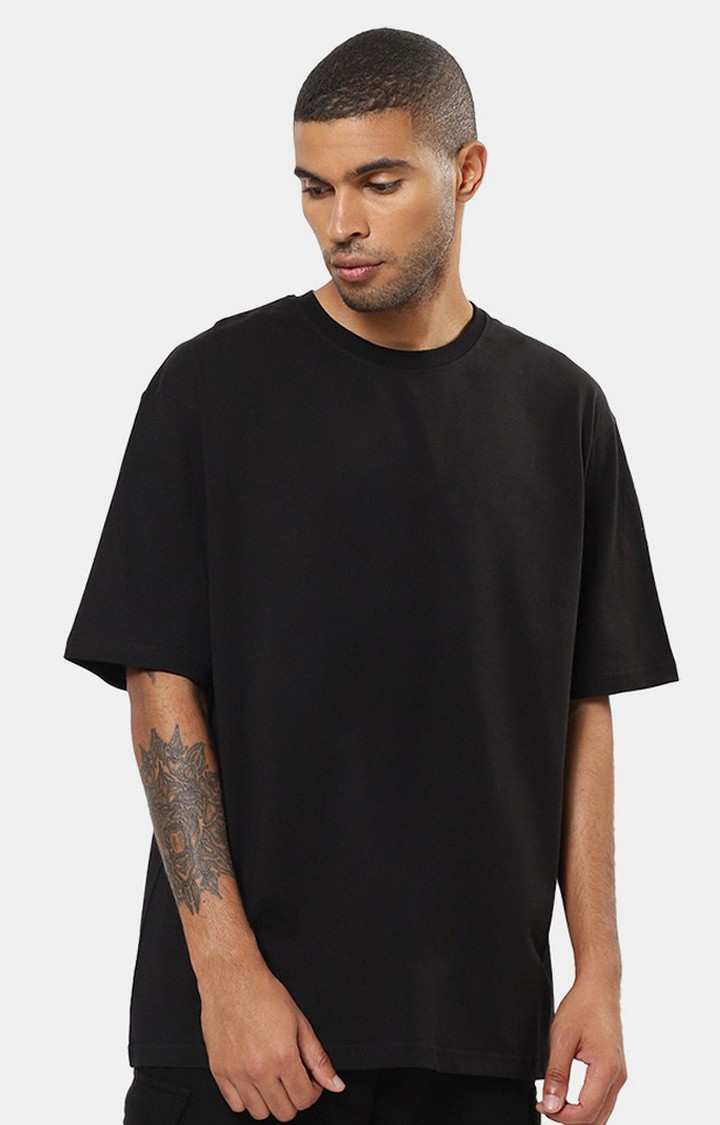 Skull And Rose Men's Oversized T-Shirt