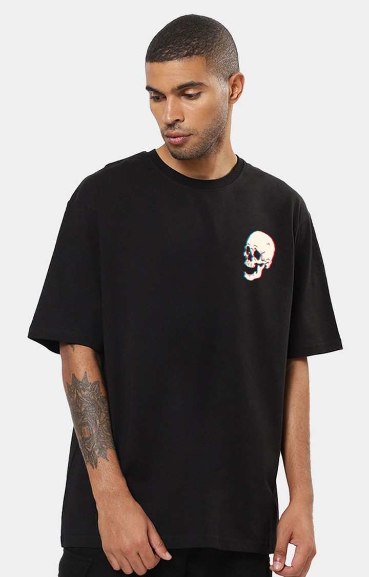 Warning Men's Oversized T-Shirt