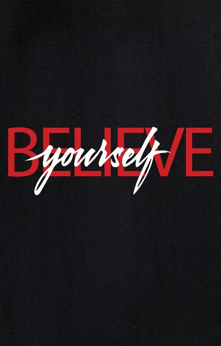 Believe Yourself Men's Oversized T-Shirt