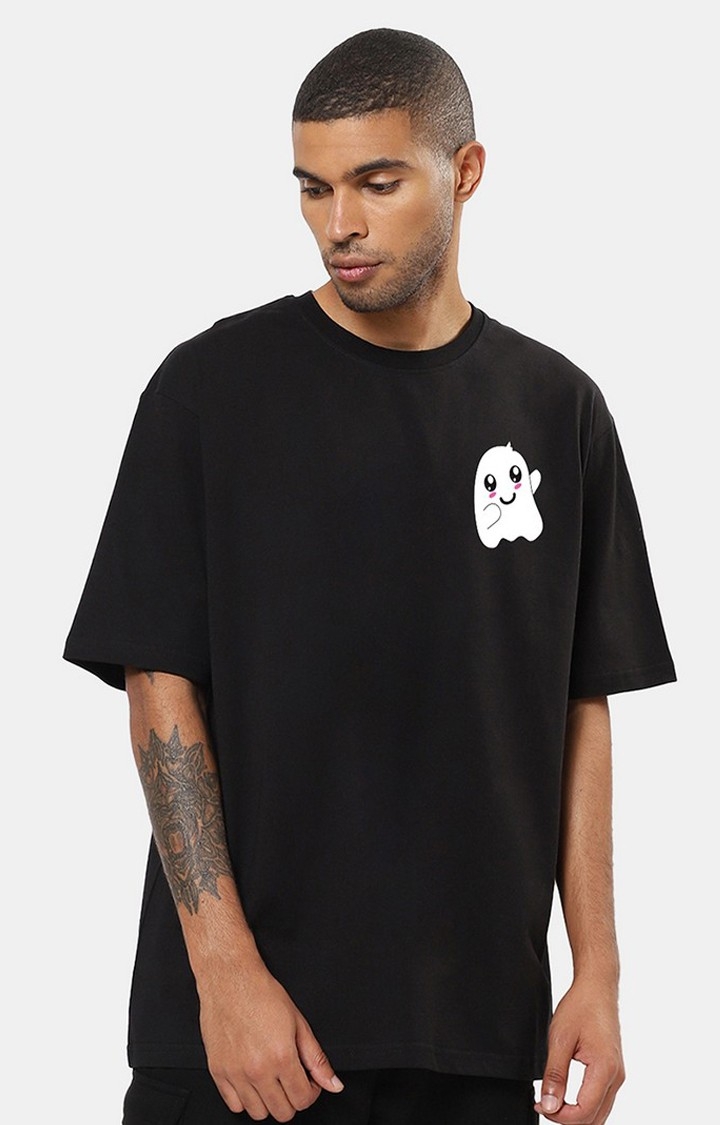 Mad Over Print | BOO Men's Oversized T-Shirt