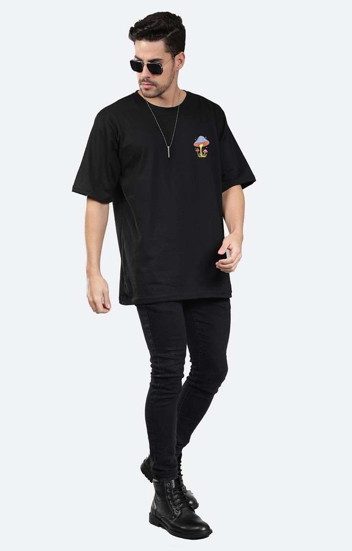 Mushroom Men's Oversized T-Shirt