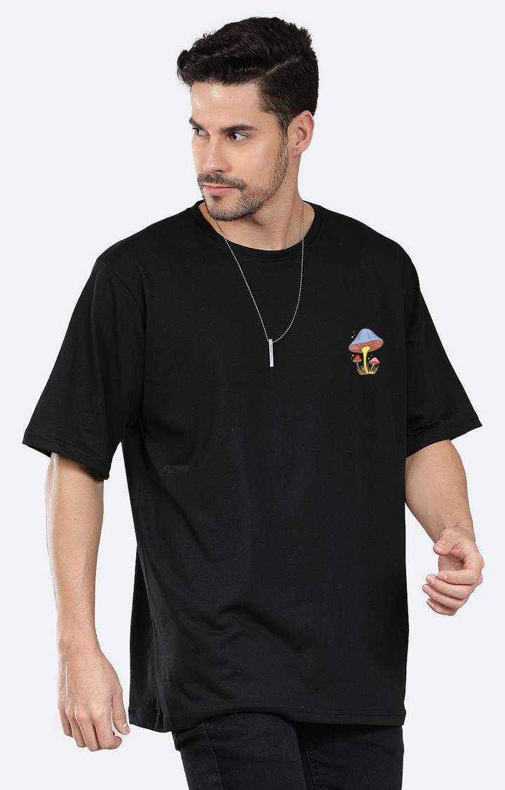 Mushroom Men's Oversized T-Shirt