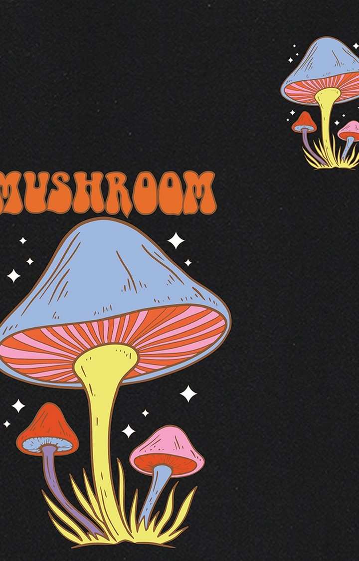 Mushroom Men's Oversized T-Shirt