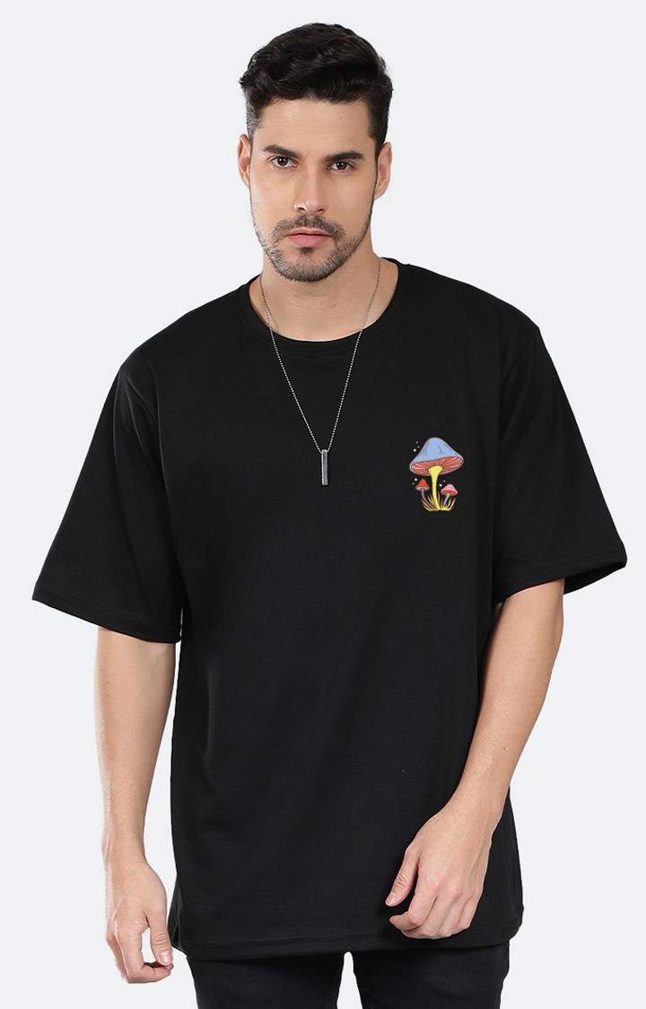 Mushroom Men's Oversized T-Shirt