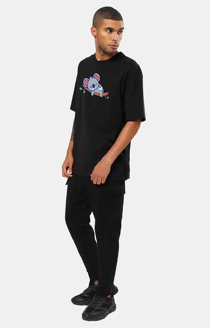 Sleepy Sloth Men's Oversized T-Shirt