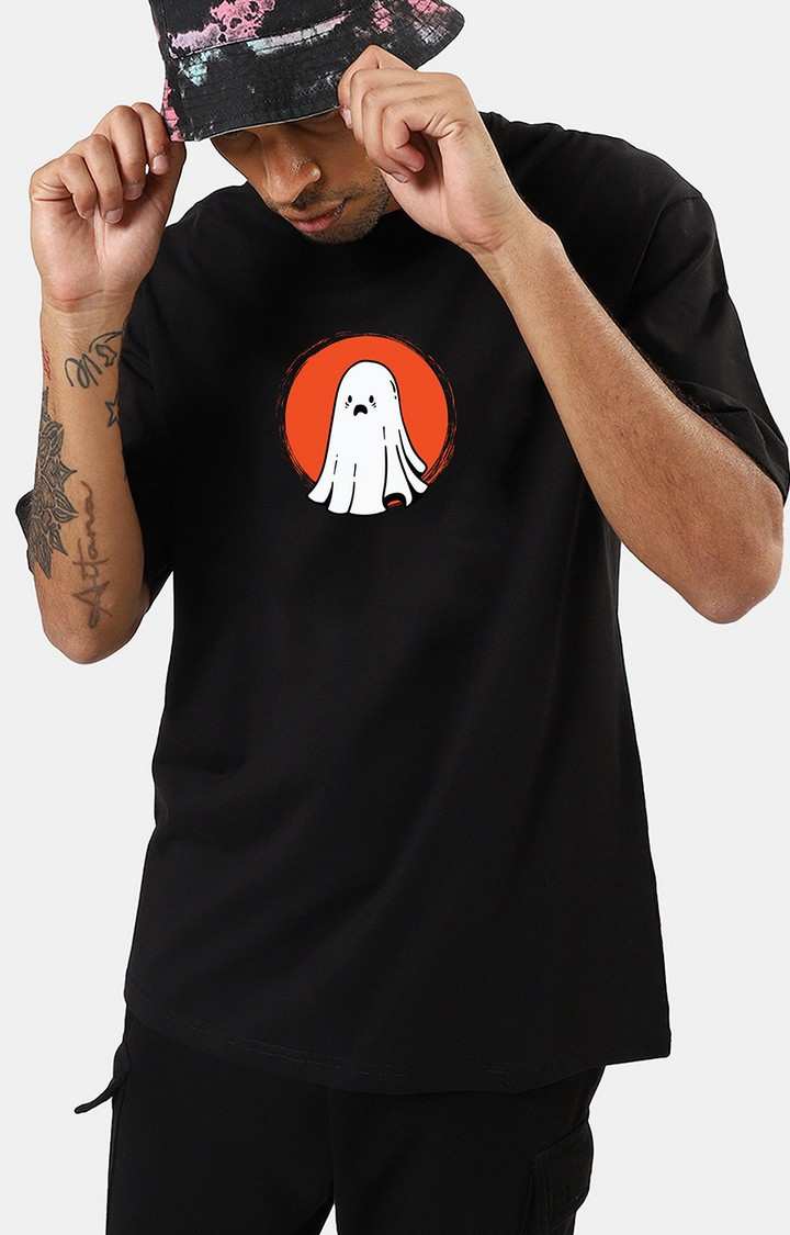 Sad Casper Men's Oversized T-Shirt