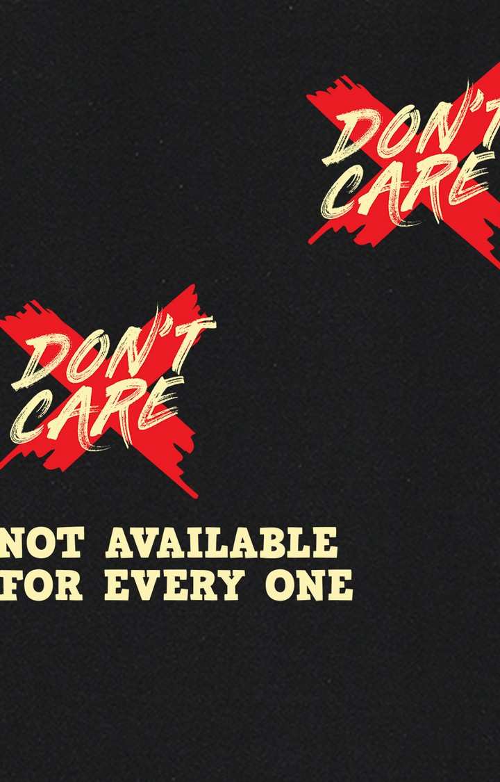 Don't Care Women's Oversized T-shirt