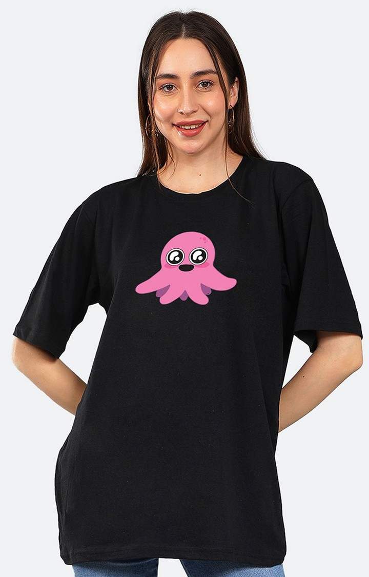 Octopus Oversized Women's T-Shirt