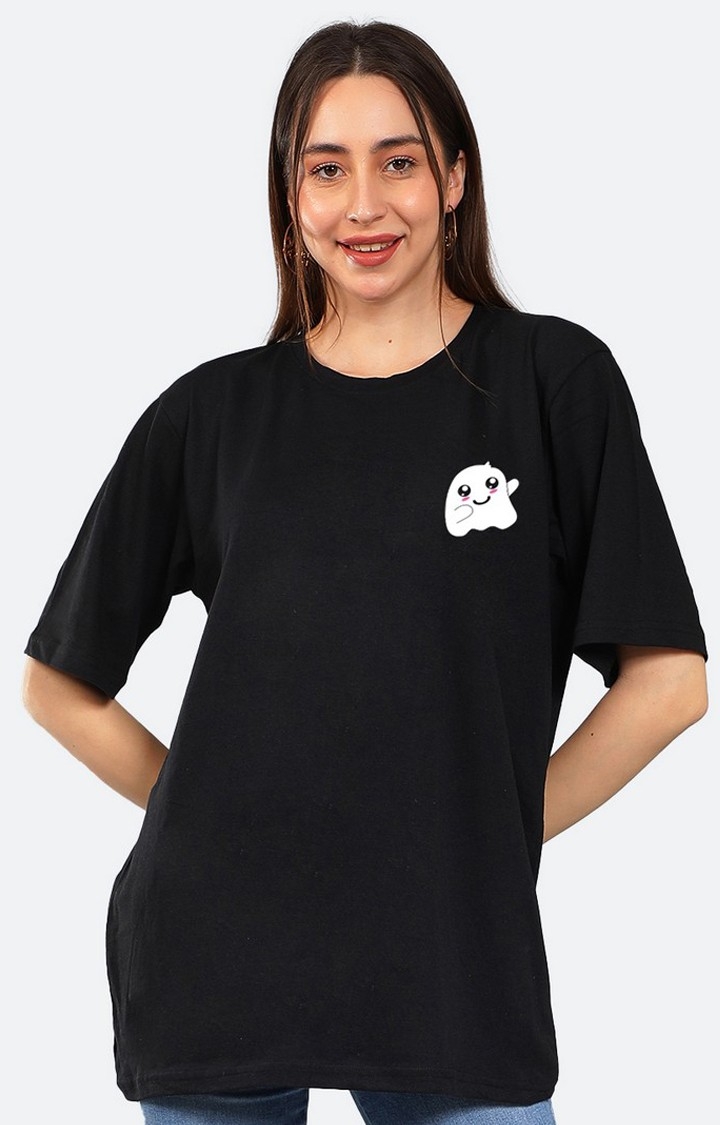 Mad Over Print | Boo Women's Oversized T-Shirt
