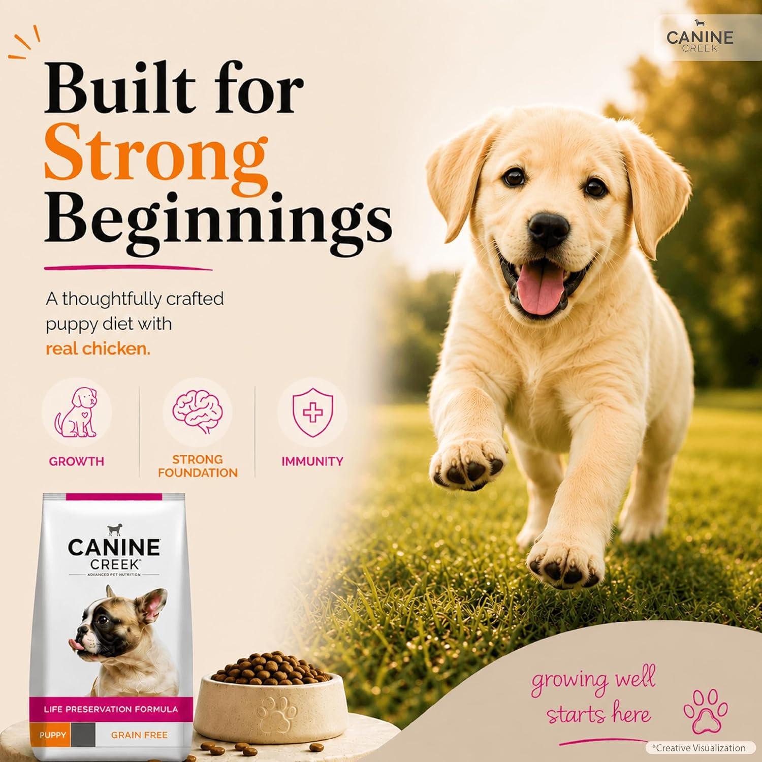 Canine Creek Ultra Premium Puppy Dog Dry Food