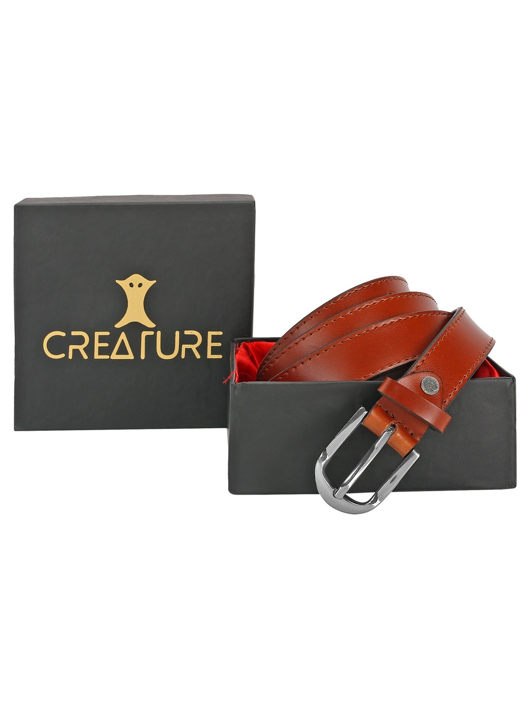 CREATURE | Creature Brown Genuine Leather Belt for Women 4