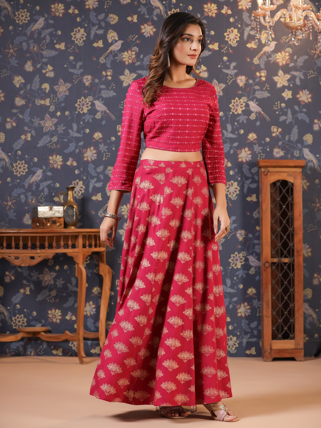 Jashn Embroidered Ethnic Co-Ords