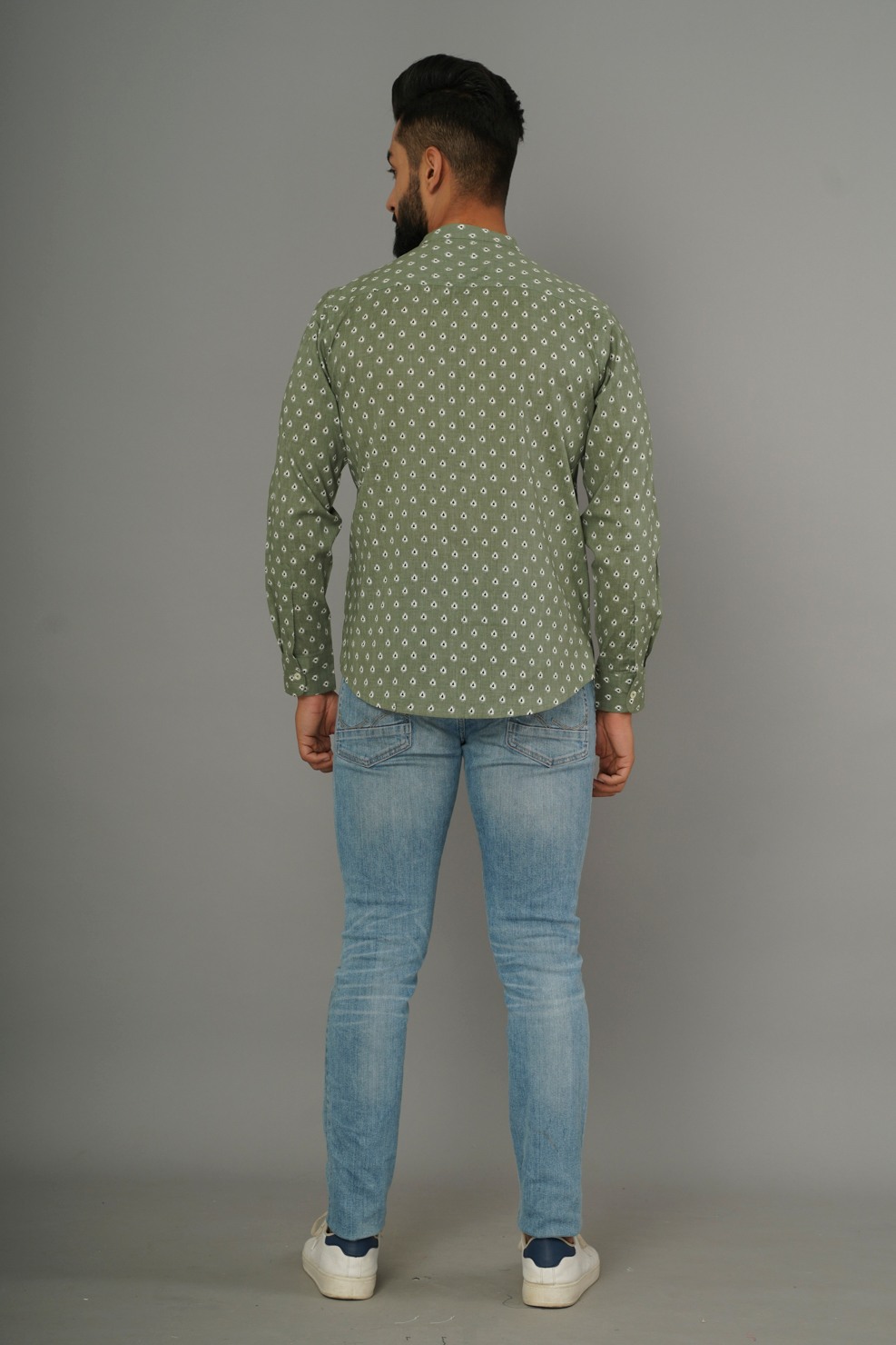 COTTON PRINTED FULL SLEEVES CASUAL SHIRT