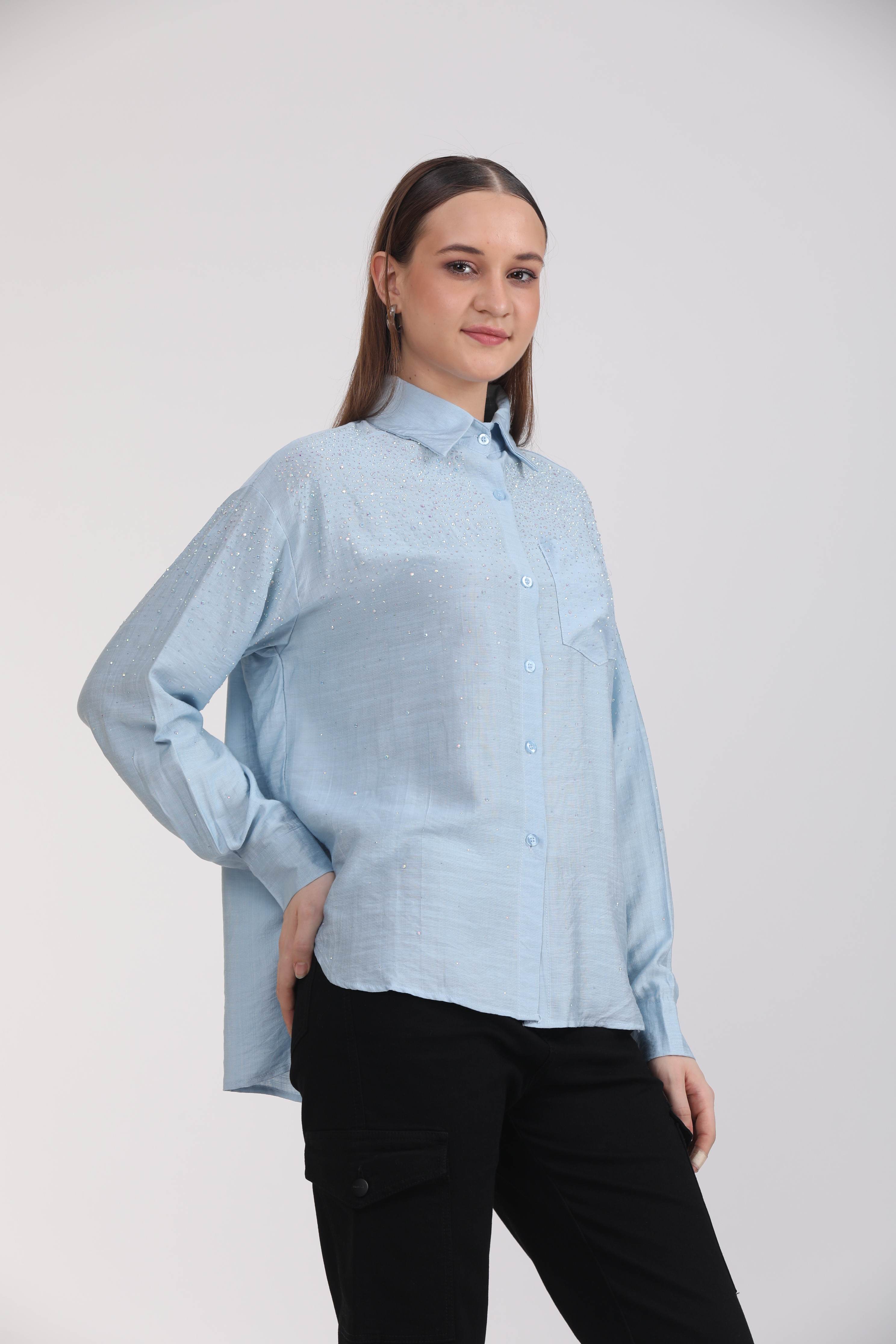 Albion Women Pink Blouson Top