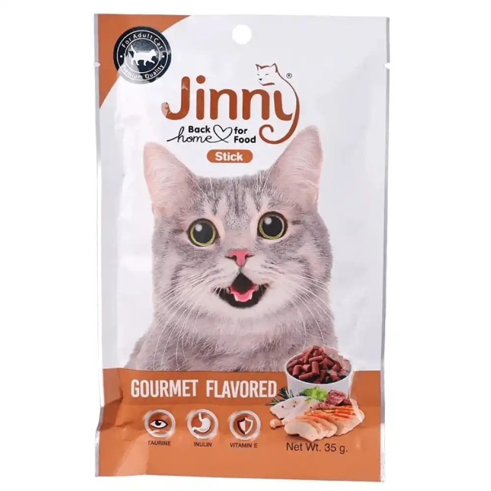 Jinny Gourmet Flavour Cat Treat - 35g