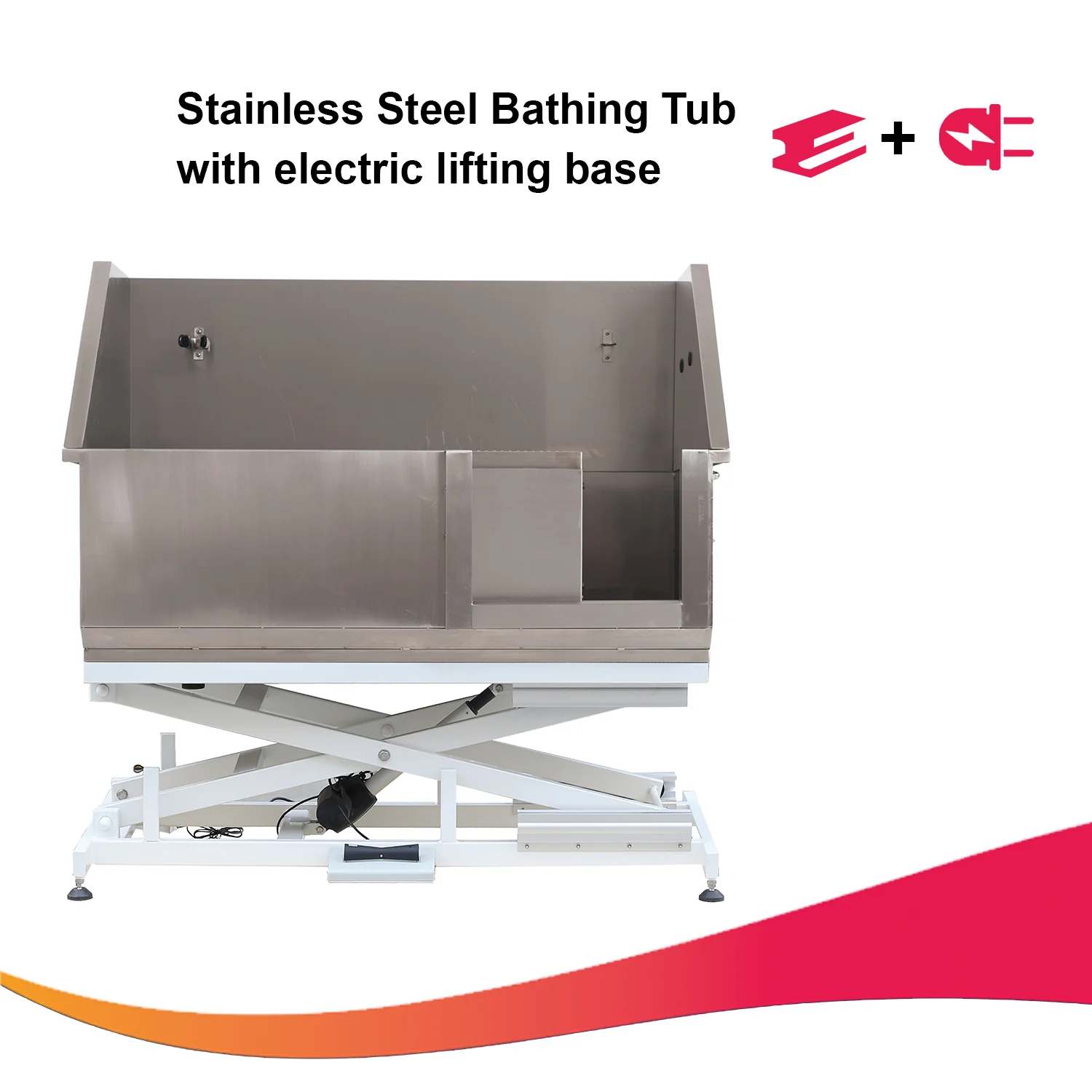 AEOLUS Nova Electric Bathing Tub with Sliding Door