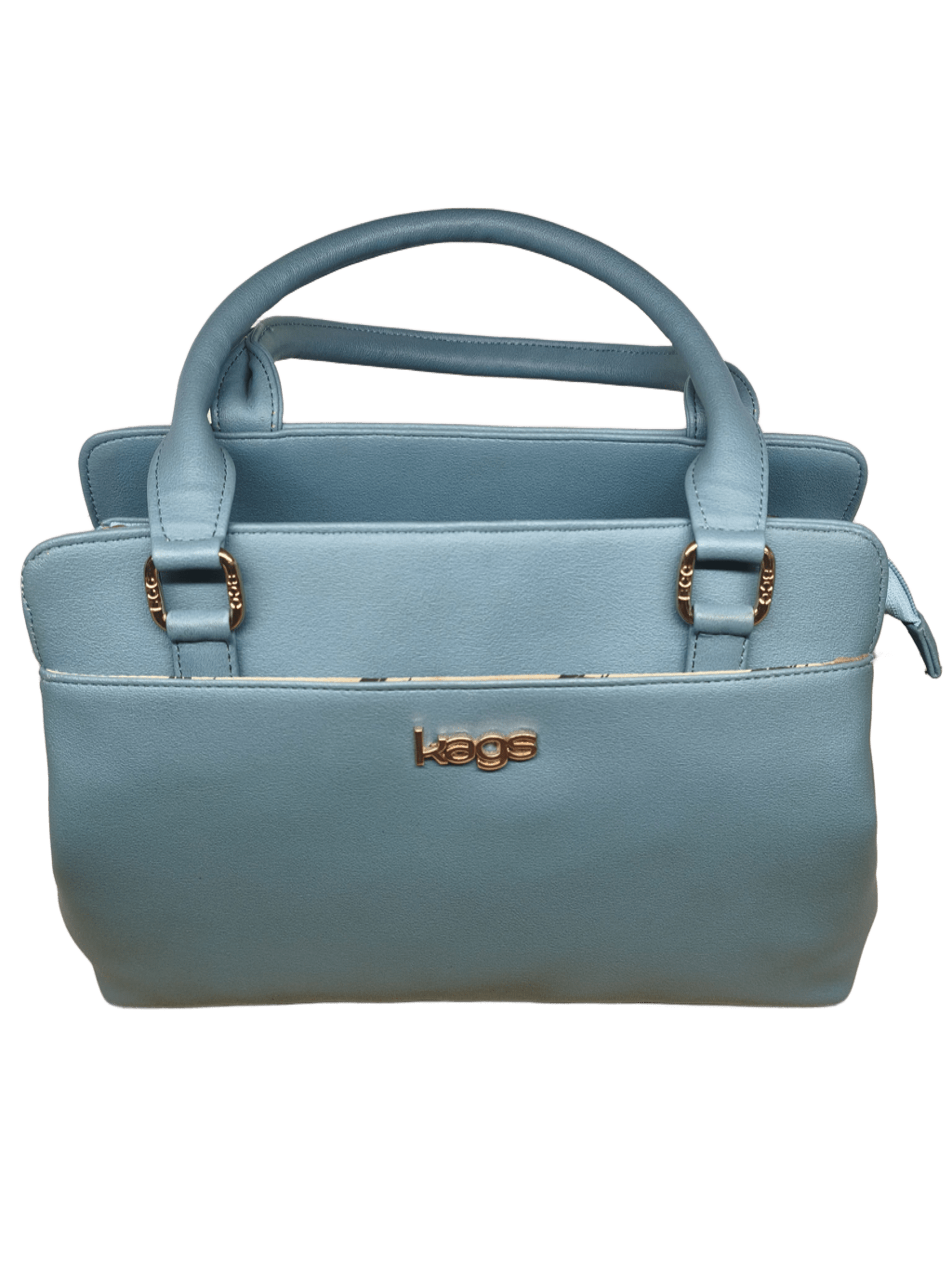 Bengal Classic Co Women's Teal Rexine Handbag with Detachable Strap