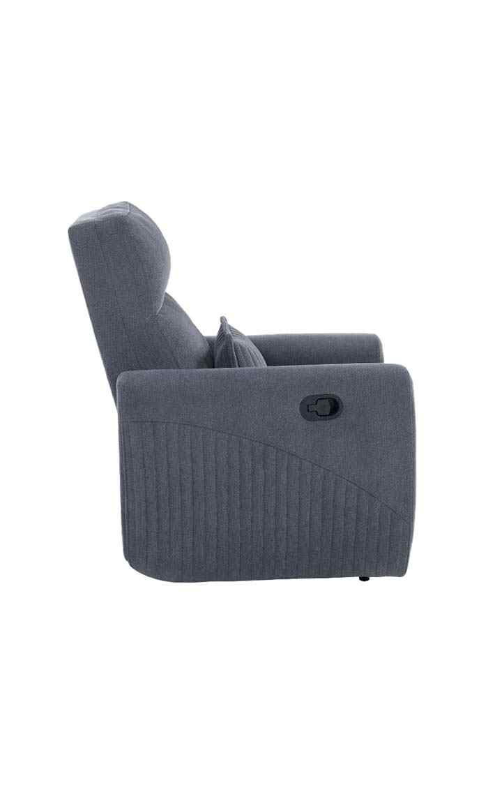 neudot Eazy Boy Single Seater Fabric Recliner - Graphite Grey