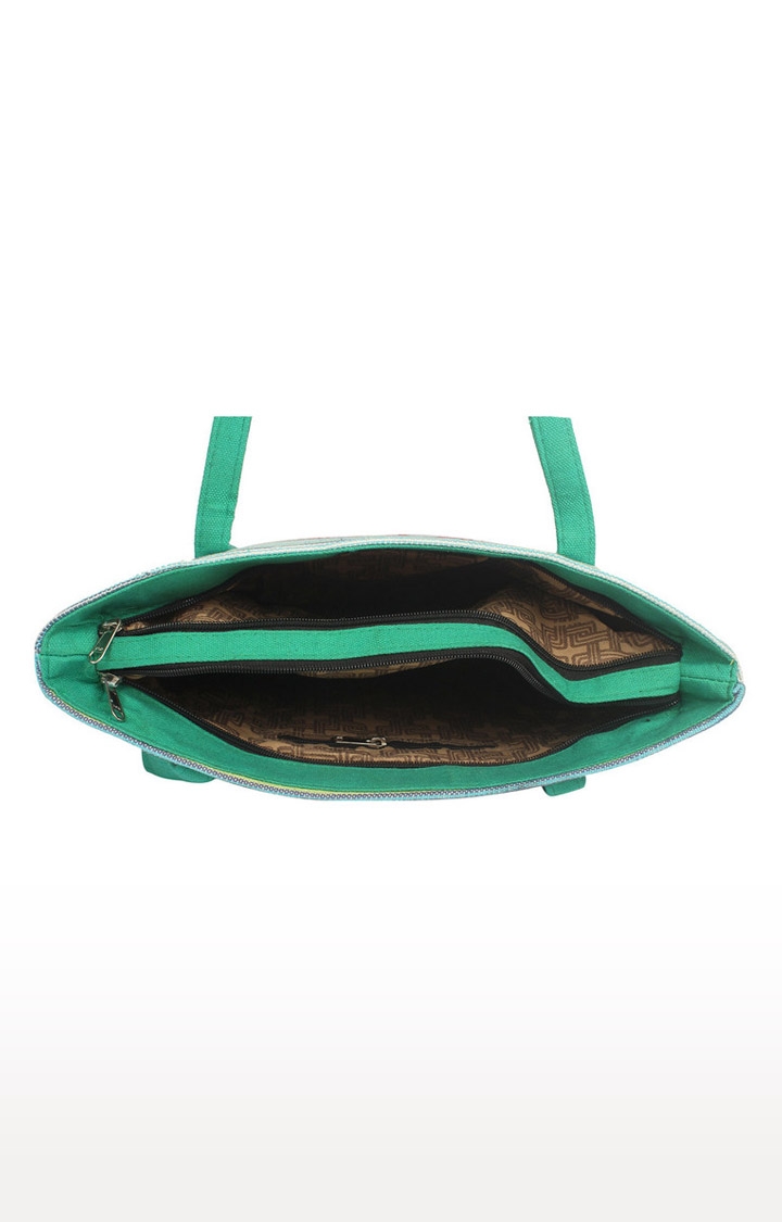 Aliado | Aliado Multi Artificial Leather Zipper Closure Handbag 4