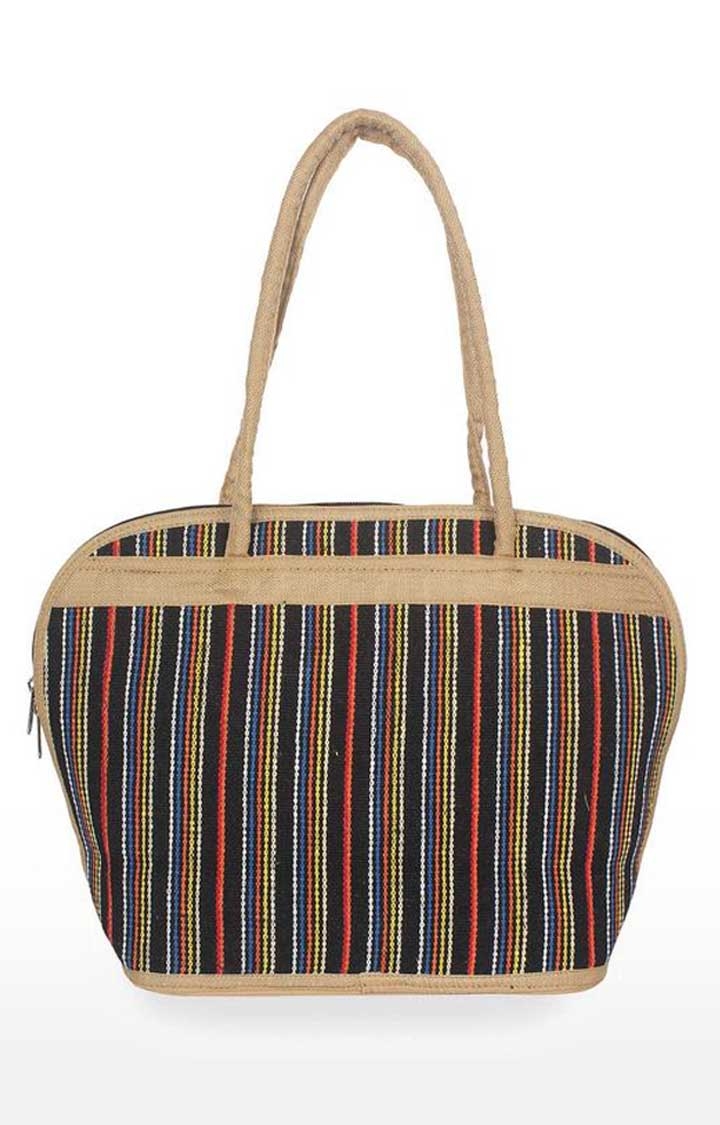 Aliado | Aliado Textile/Fabric Multi Color Zipper Closure Handcrafted Handbag  1