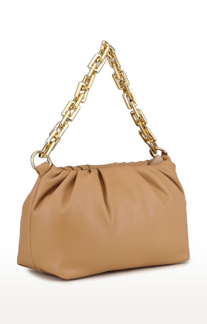 Aliado | Aliado Polyester Biege Colour Sling Bag For Women (P53V1017) 2