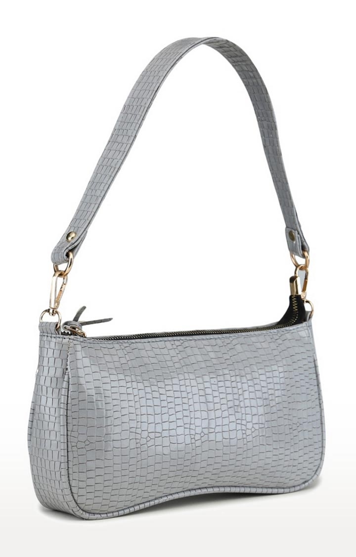 Aliado | Aliado Polyester Grey Colour Sling Bag For Women (P51V1017) 2