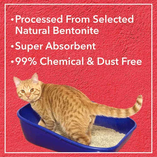 Drools Lavender Scented Clumping Cat Litter, 5kg