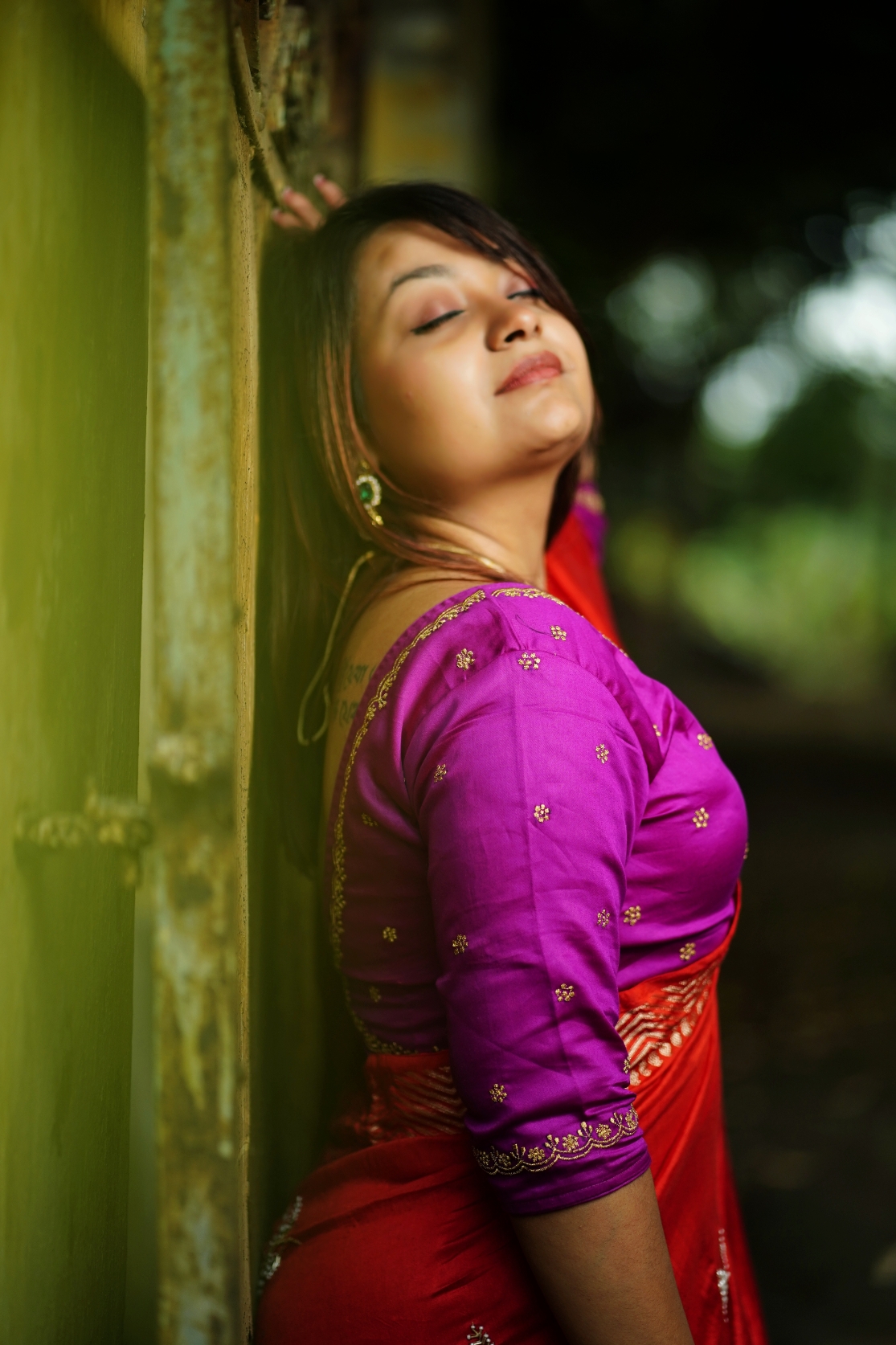 Dori Calcutta | Violet Mrilalini Blouse|2
