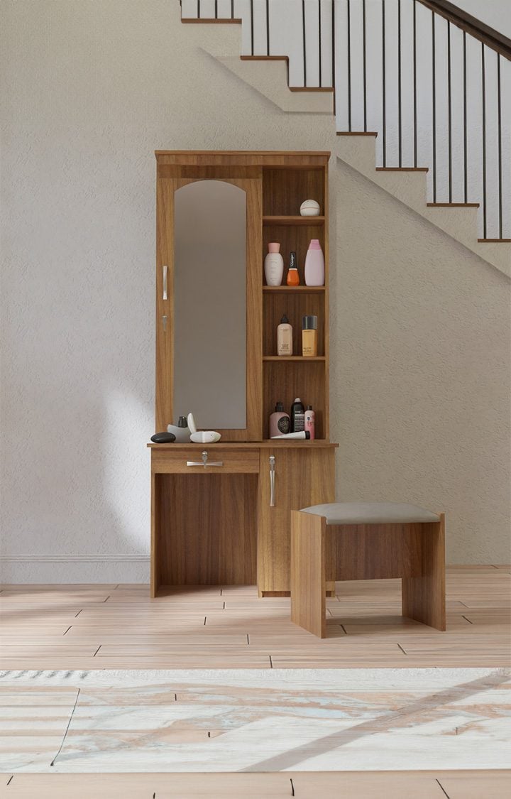 neudot Madesa Dressing Table - Leon Teak (Madesa)