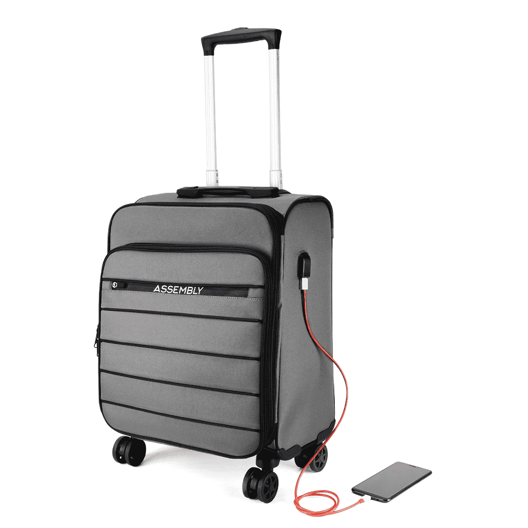 Buy CITY BAG Cabin Size Polyester Soft Sided 2 Wheel Trolley Luggage  Suitcase Design 16 (61 CM) | (24 Inch) & (20 Inch) (51 CM) Combo (Pack of  2) (Purple) at Amazon.in