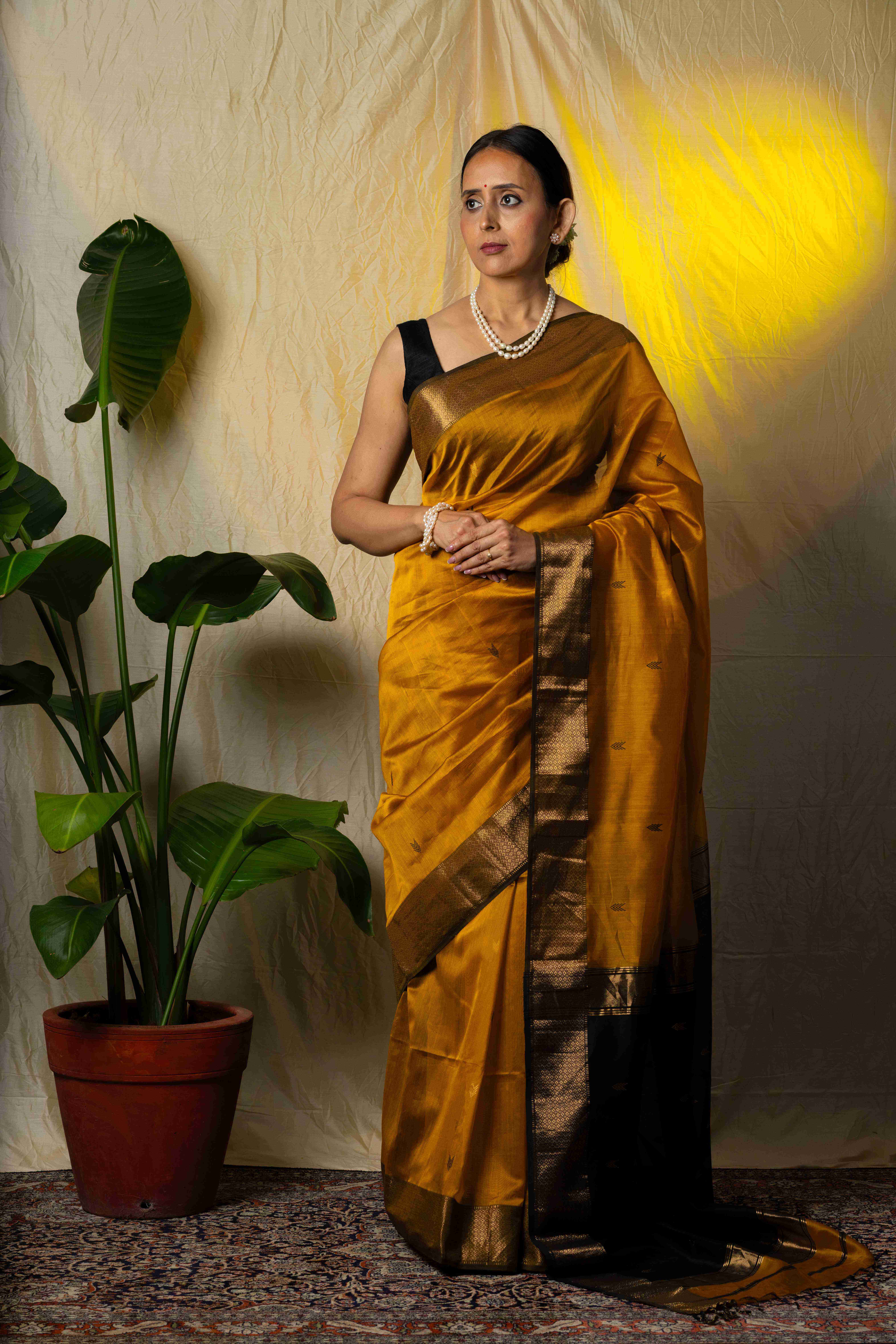 Maheshwari Silk  Saree