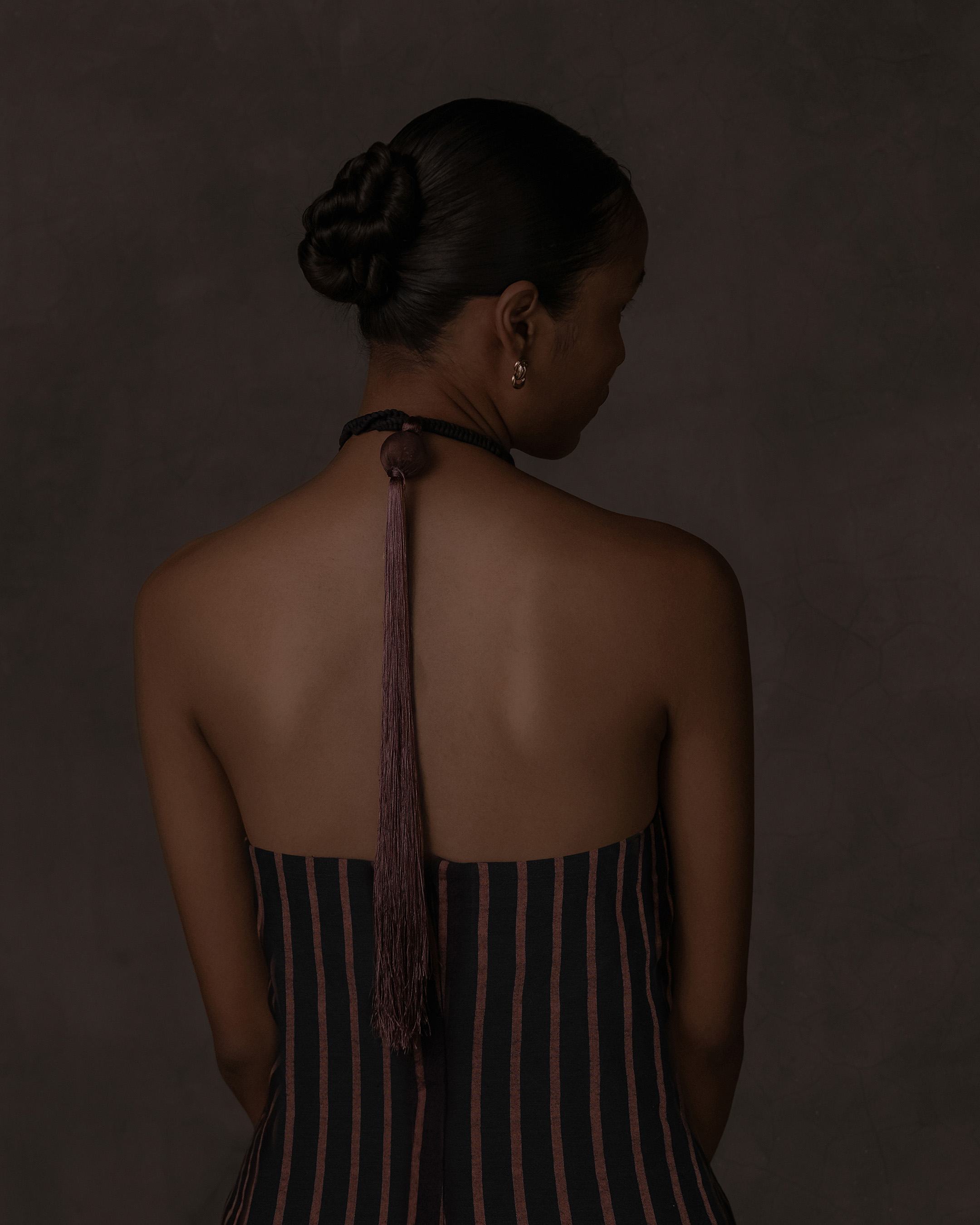 Striped Halter Top