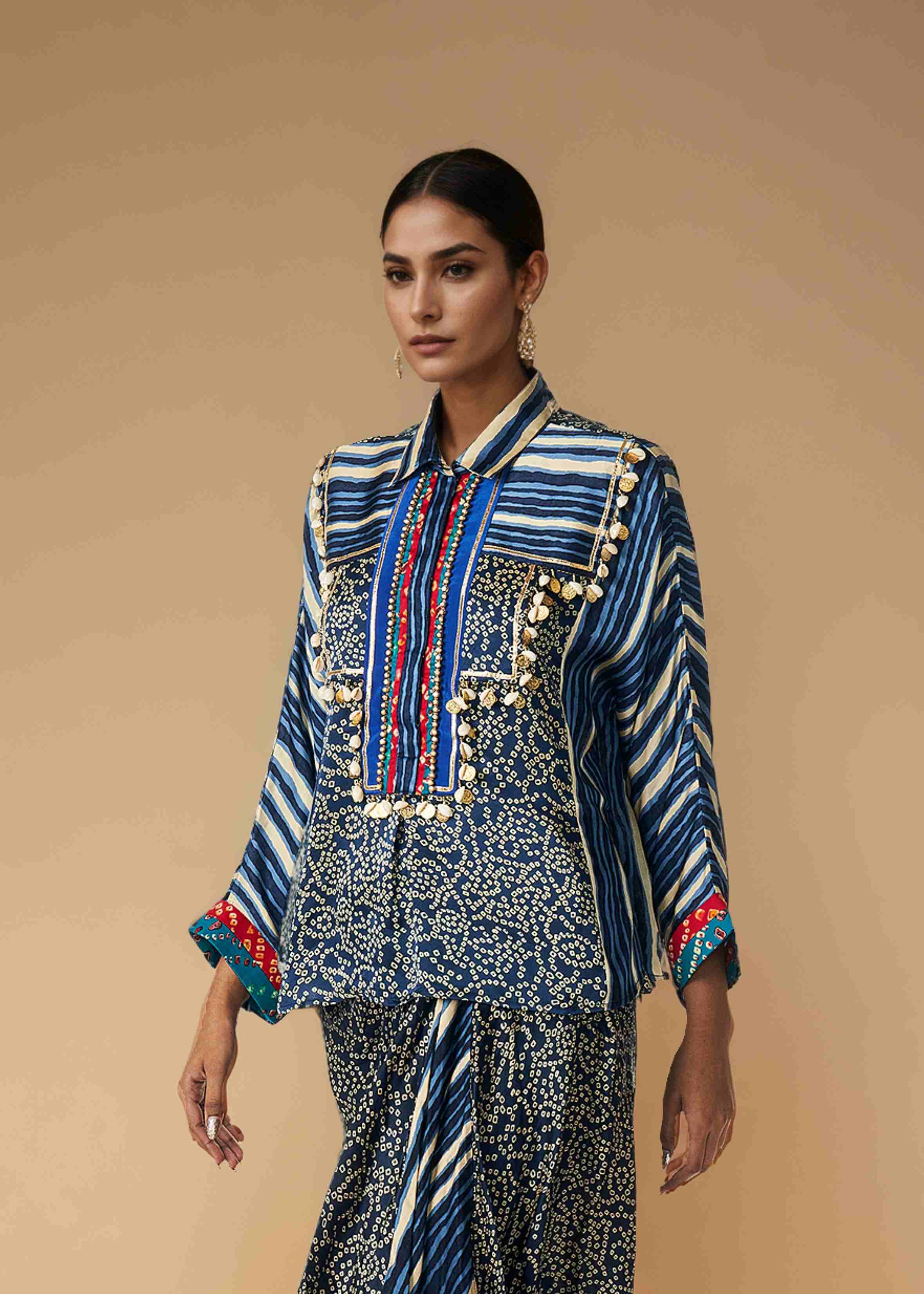 Blue Shirt Blouse