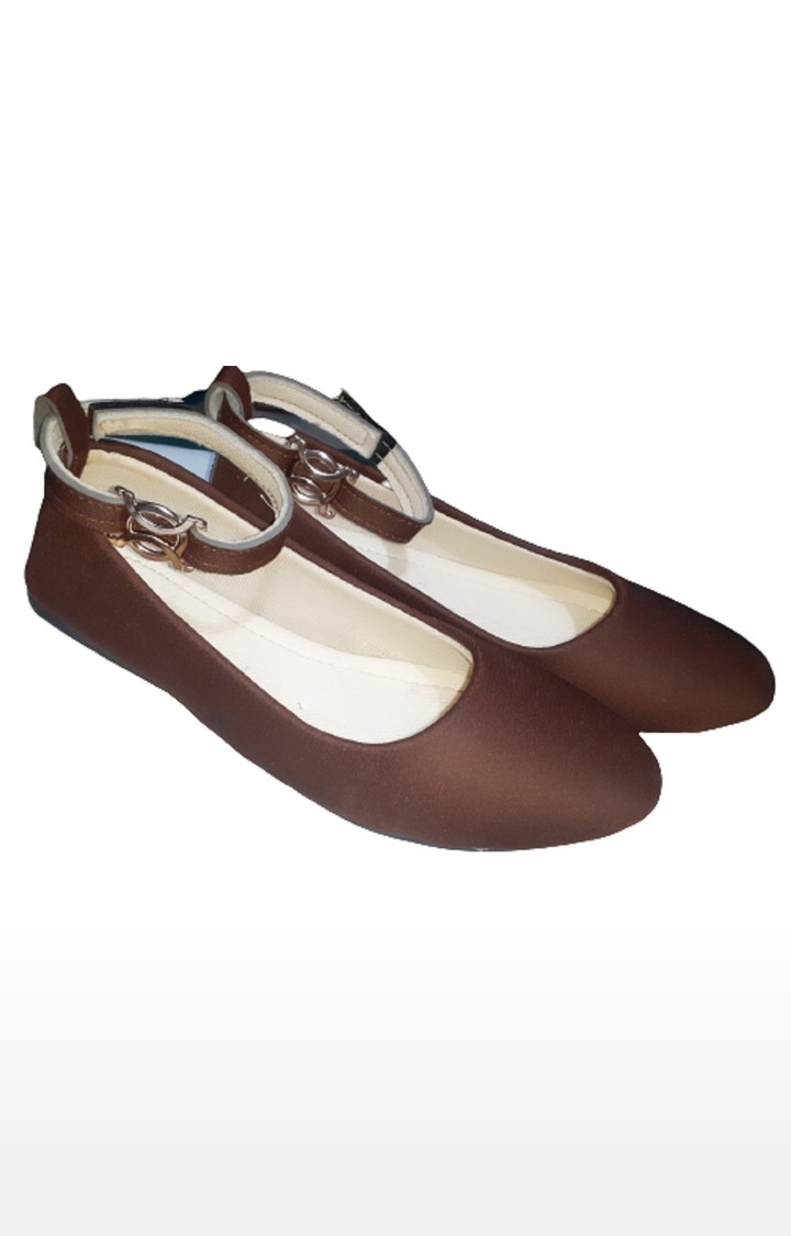 Gorgeous Brown Belly Flats for Women