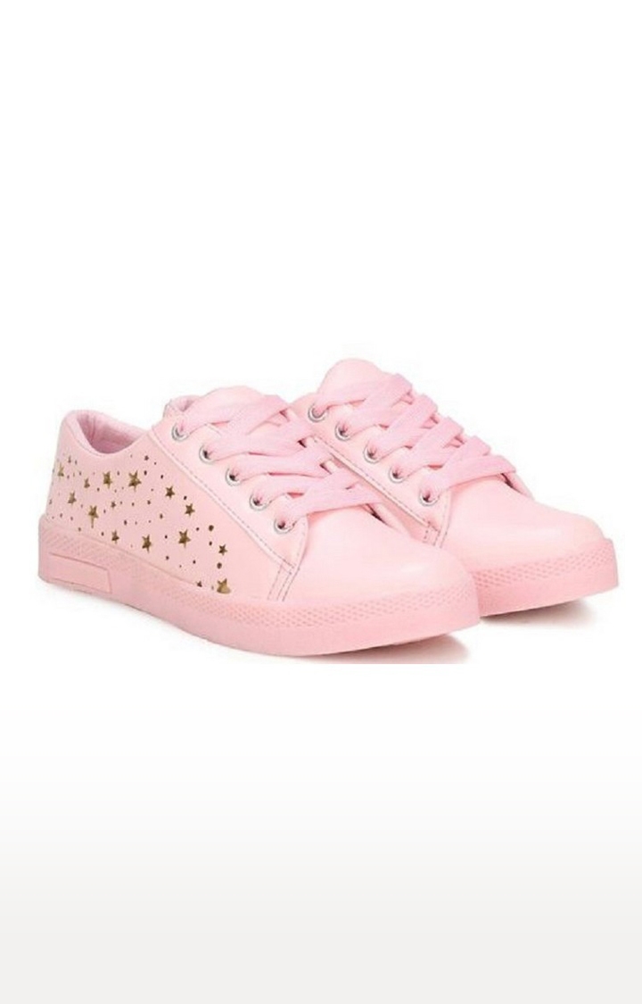 Gorgeous Women Casual Pink Sneakers